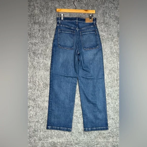 Madewell Emmet Wide Leg Jeans Size 28 Like New - Picture 2 of 15